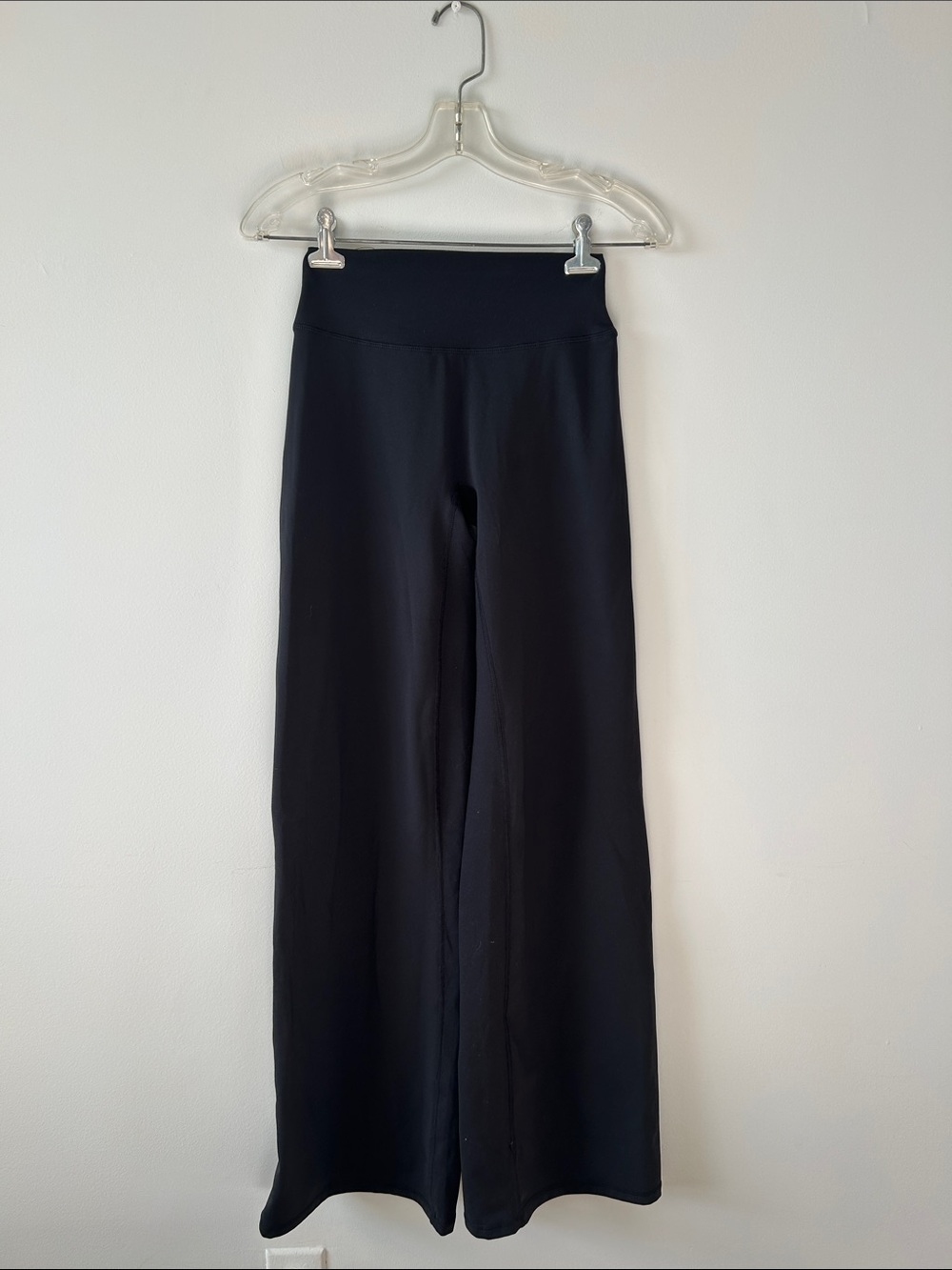 Urban Outfitters Black Wide-Leg High-Rise Pants